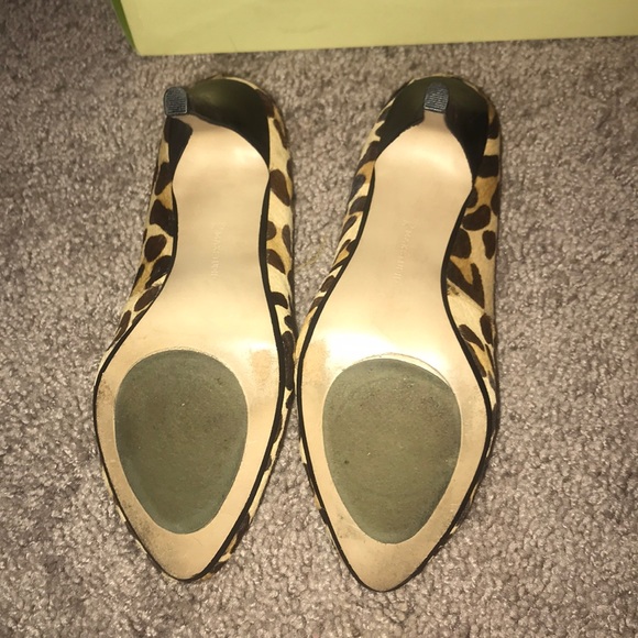 Leopard calf hair pumps - Picture 3 of 3
